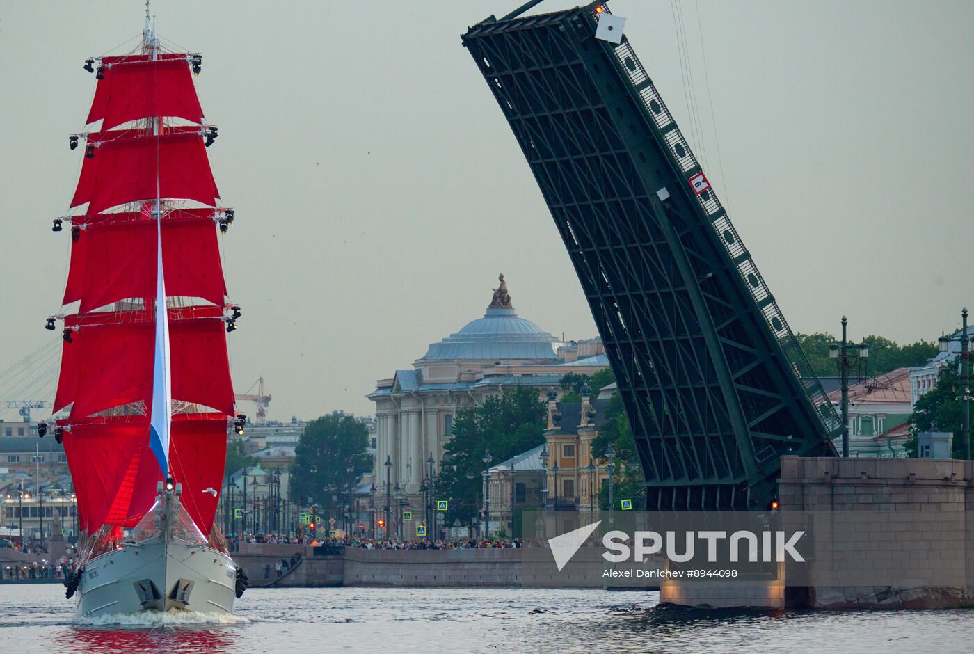 Russia Scarlet Sails Show Rehearsal