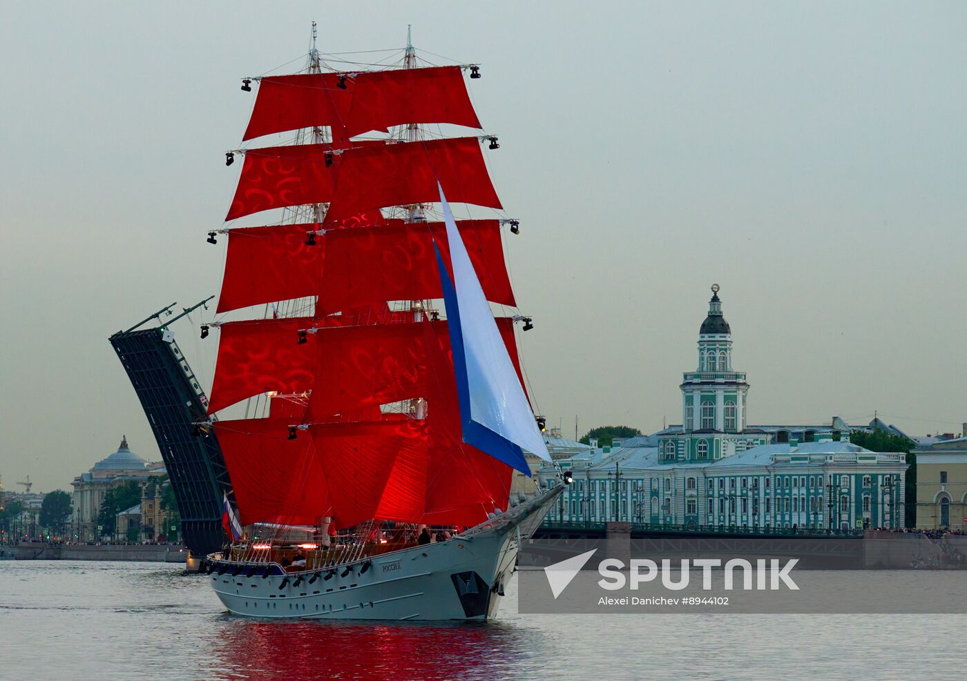 Russia Scarlet Sails Show Rehearsal