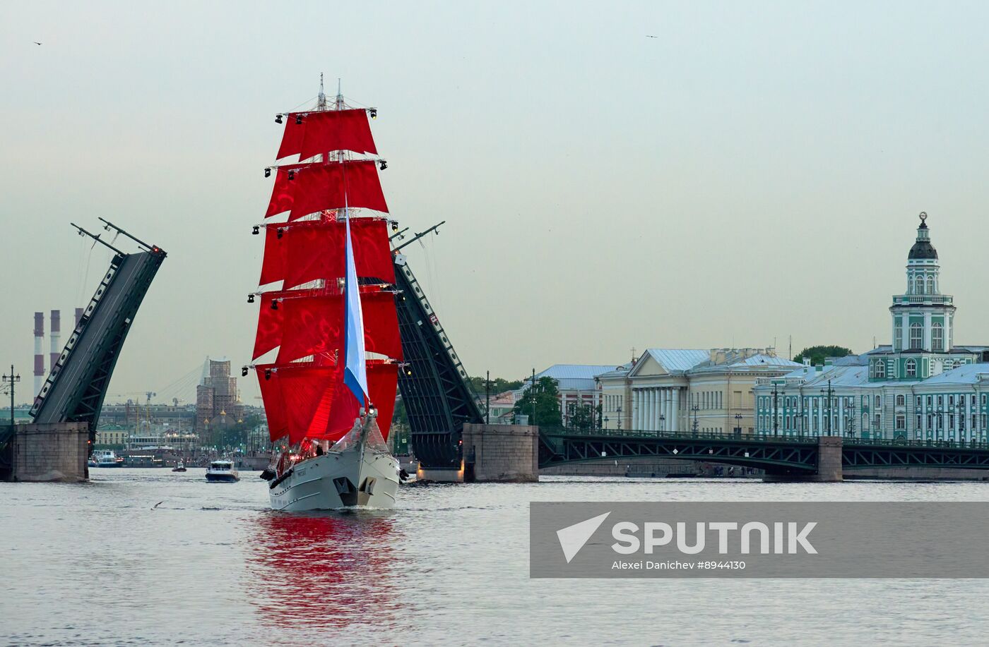 Russia Scarlet Sails Show Rehearsal