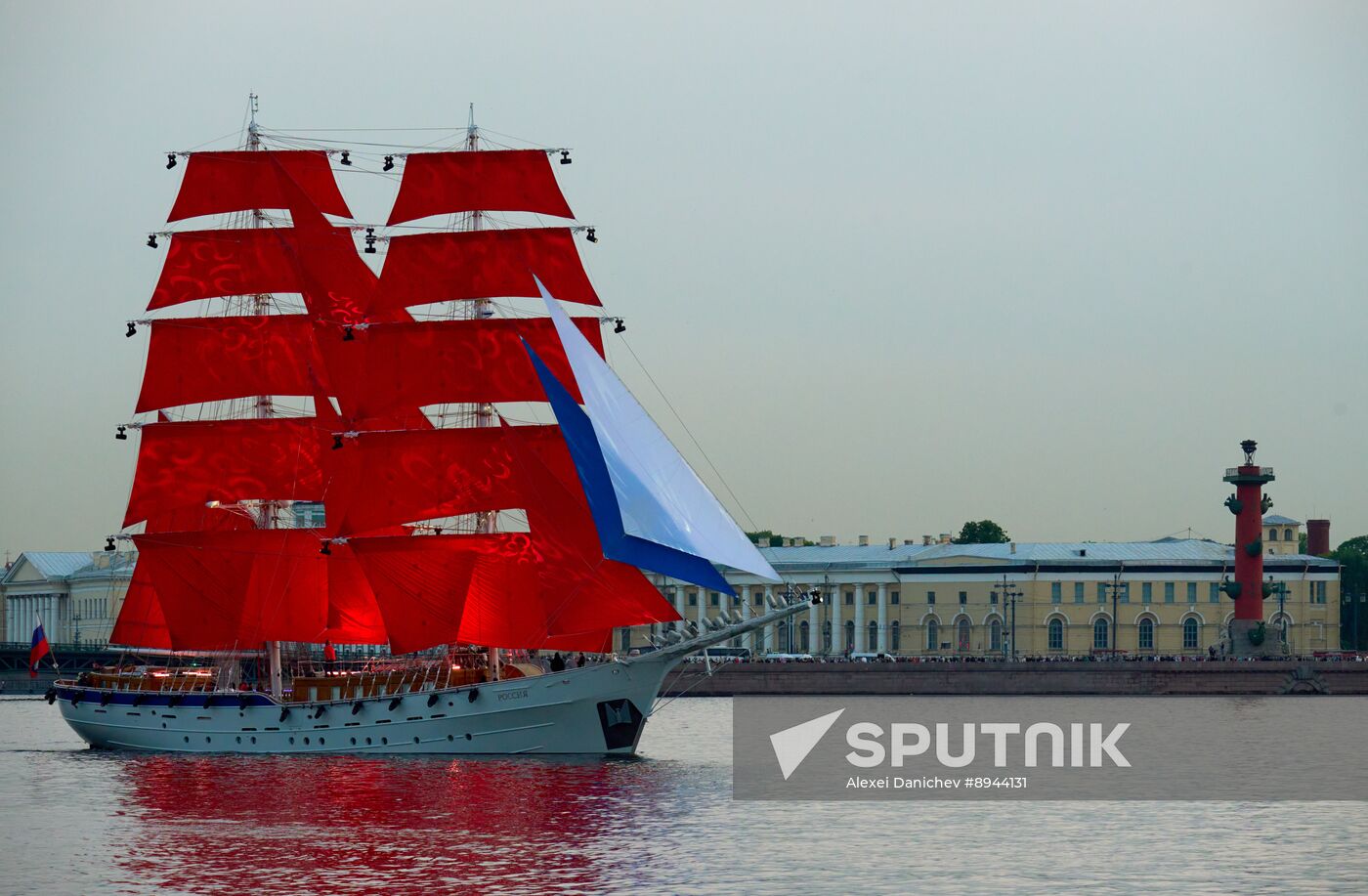 Russia Scarlet Sails Show Rehearsal