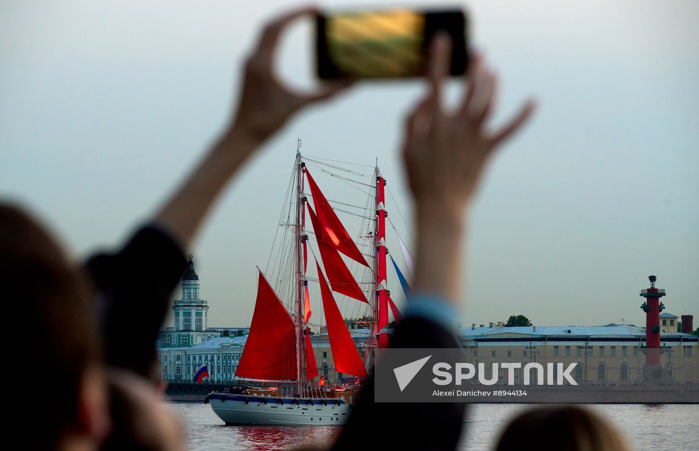 Russia Scarlet Sails Show Rehearsal