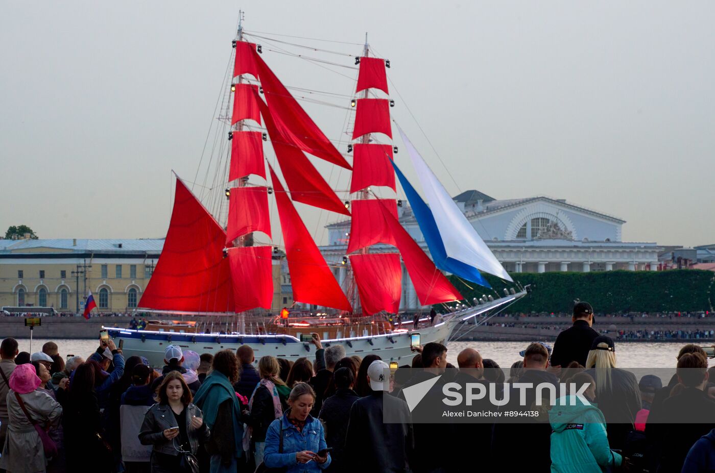 Russia Scarlet Sails Show Rehearsal