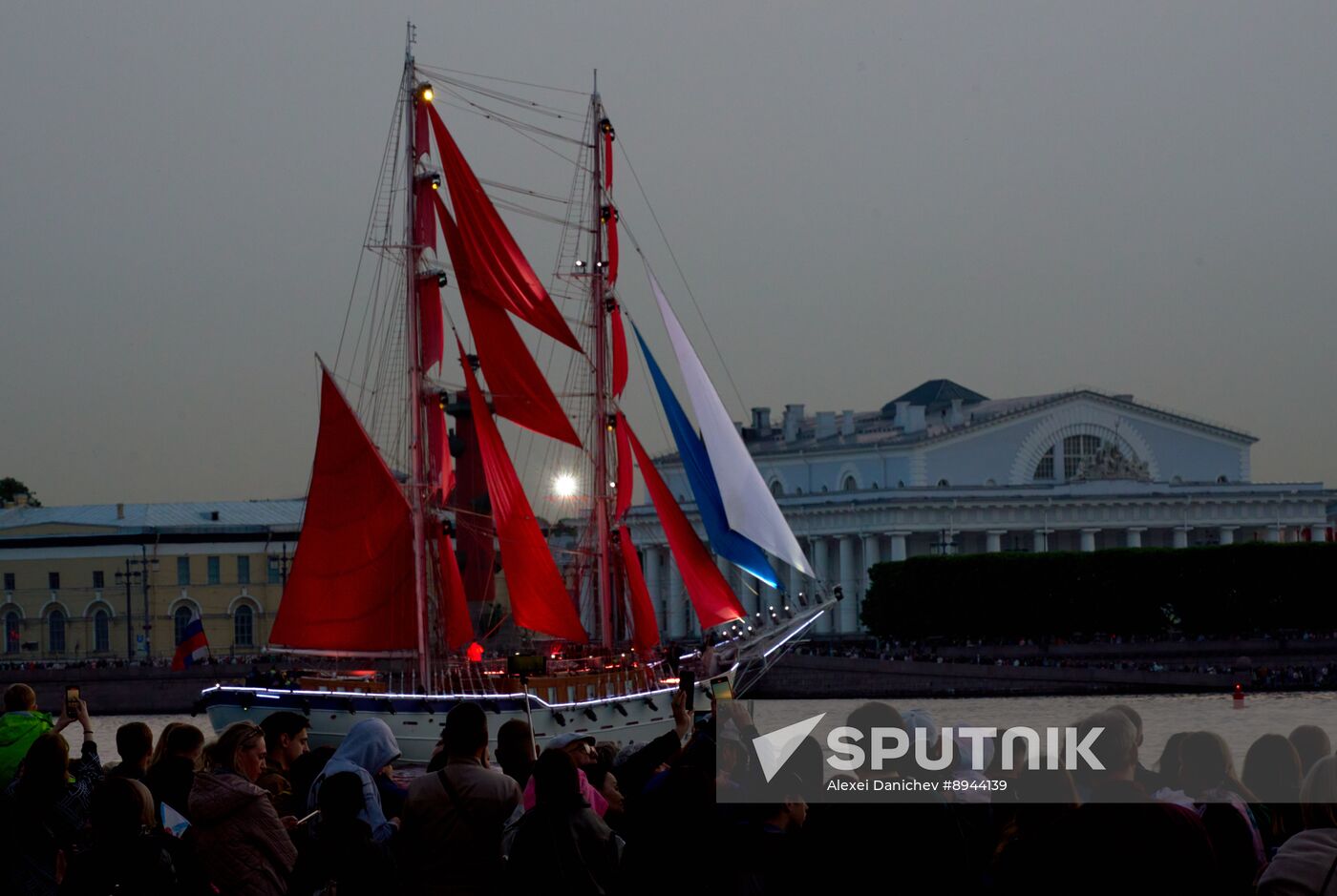 Russia Scarlet Sails Show Rehearsal