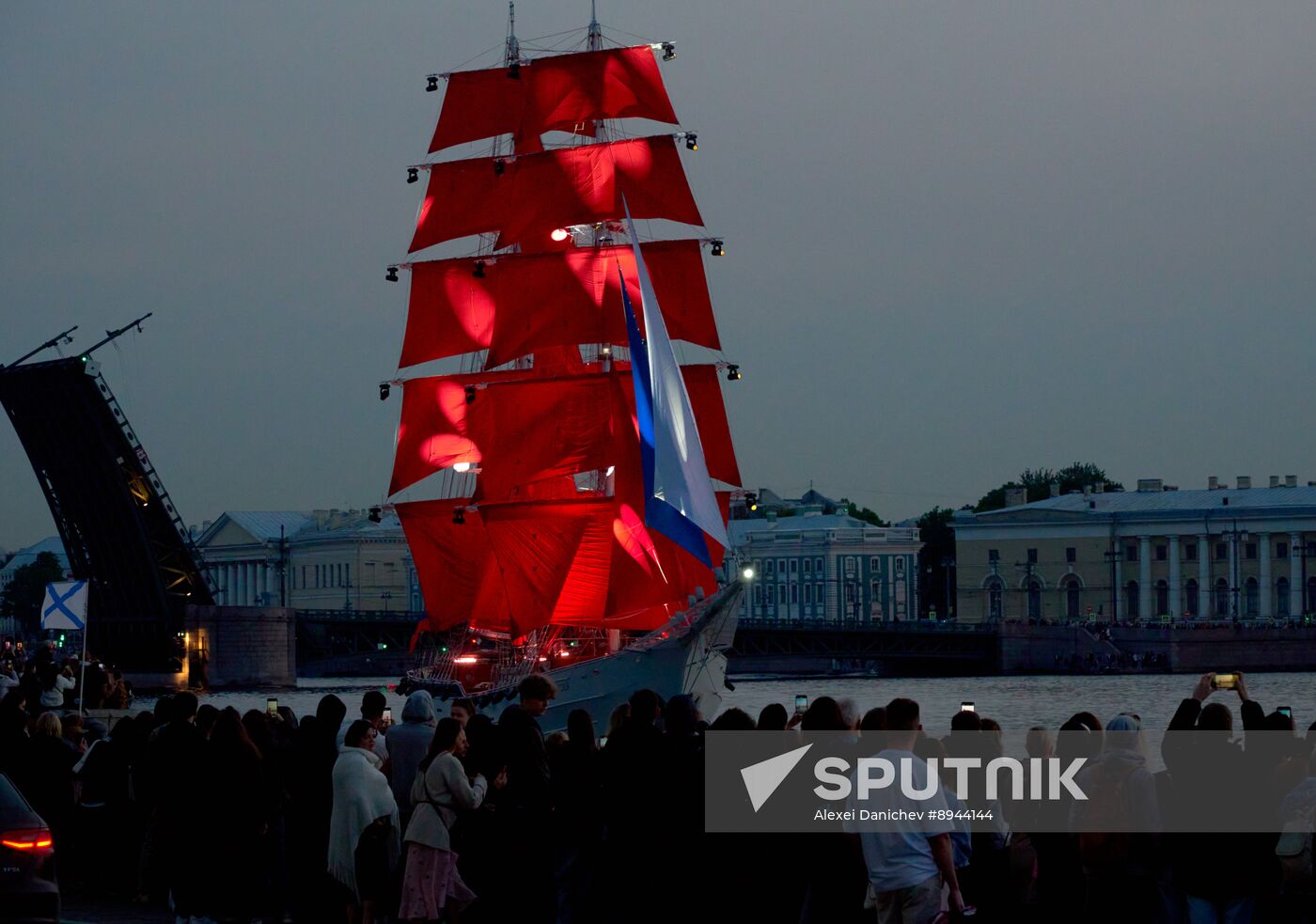 Russia Scarlet Sails Show Rehearsal