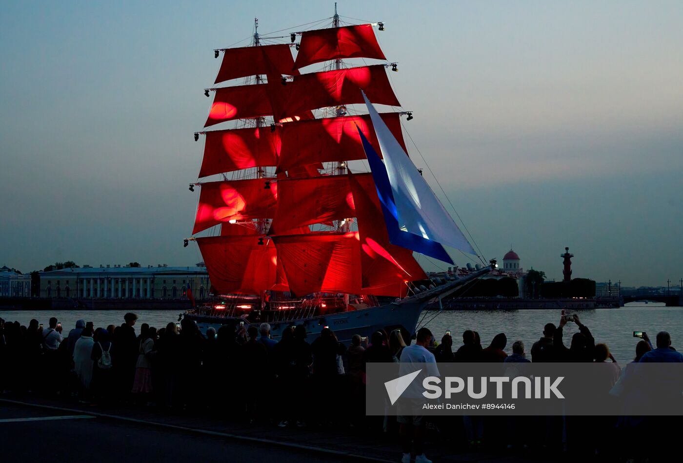 Russia Scarlet Sails Show Rehearsal