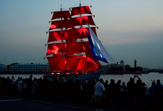 Russia Scarlet Sails Show Rehearsal