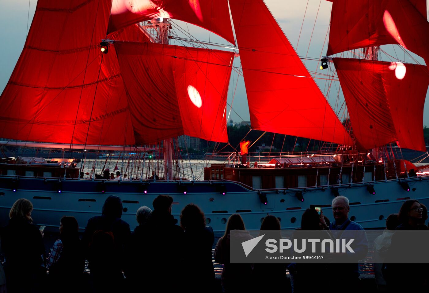 Russia Scarlet Sails Show Rehearsal