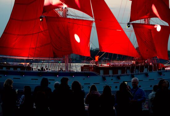 Russia Scarlet Sails Show Rehearsal