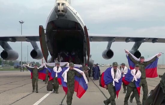 Russia Ukraine Military Operation POWs Exchange