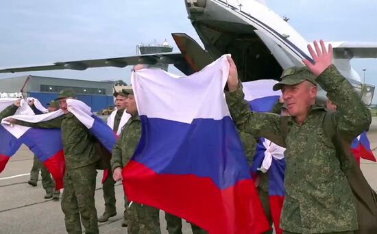 Russia Ukraine Military Operation POWs Exchange