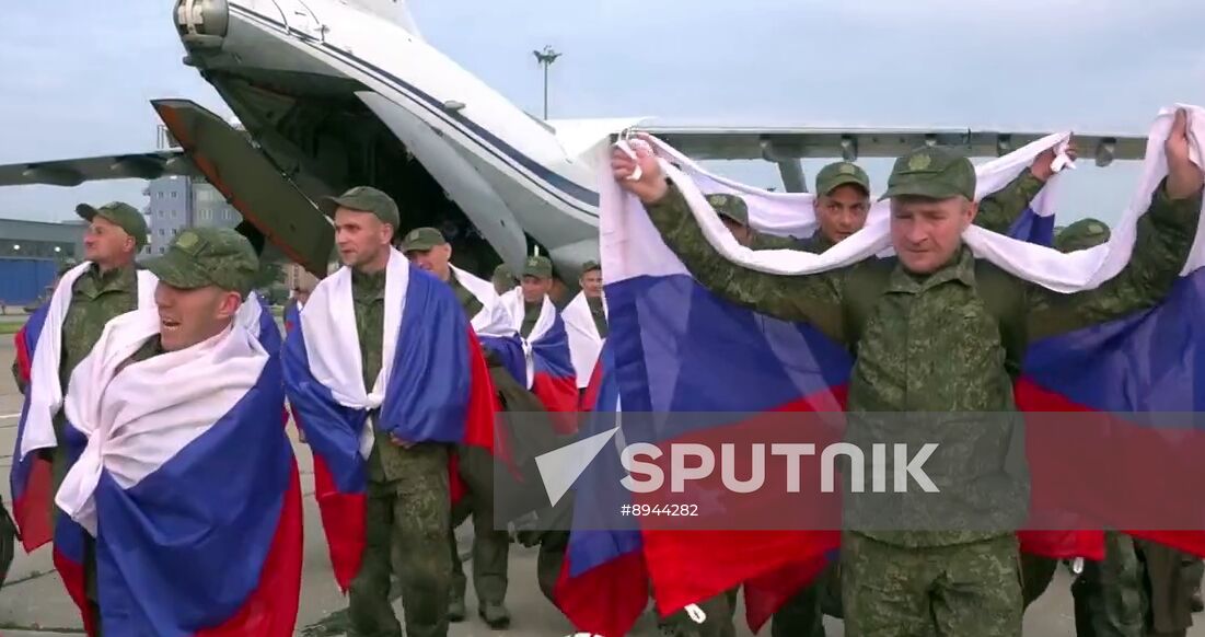 Russia Ukraine Military Operation POWs Exchange