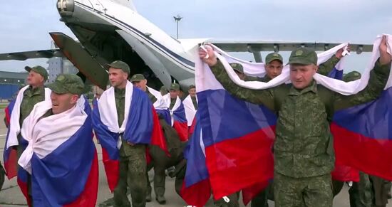 Russia Ukraine Military Operation POWs Exchange