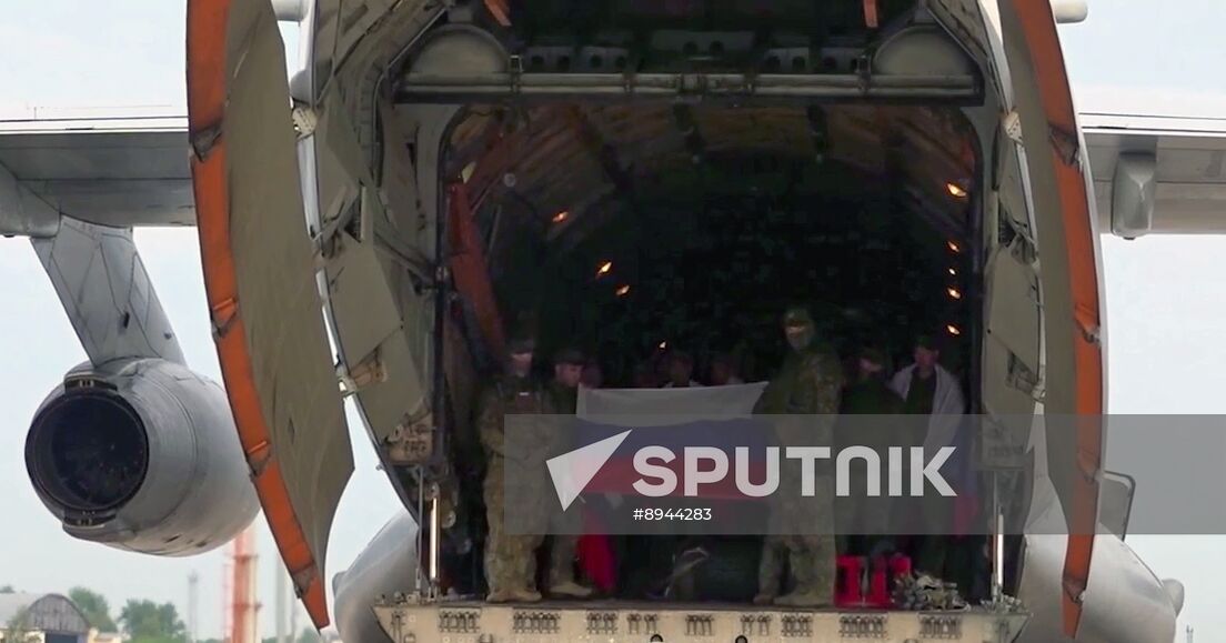 Russia Ukraine Military Operation POWs Exchange