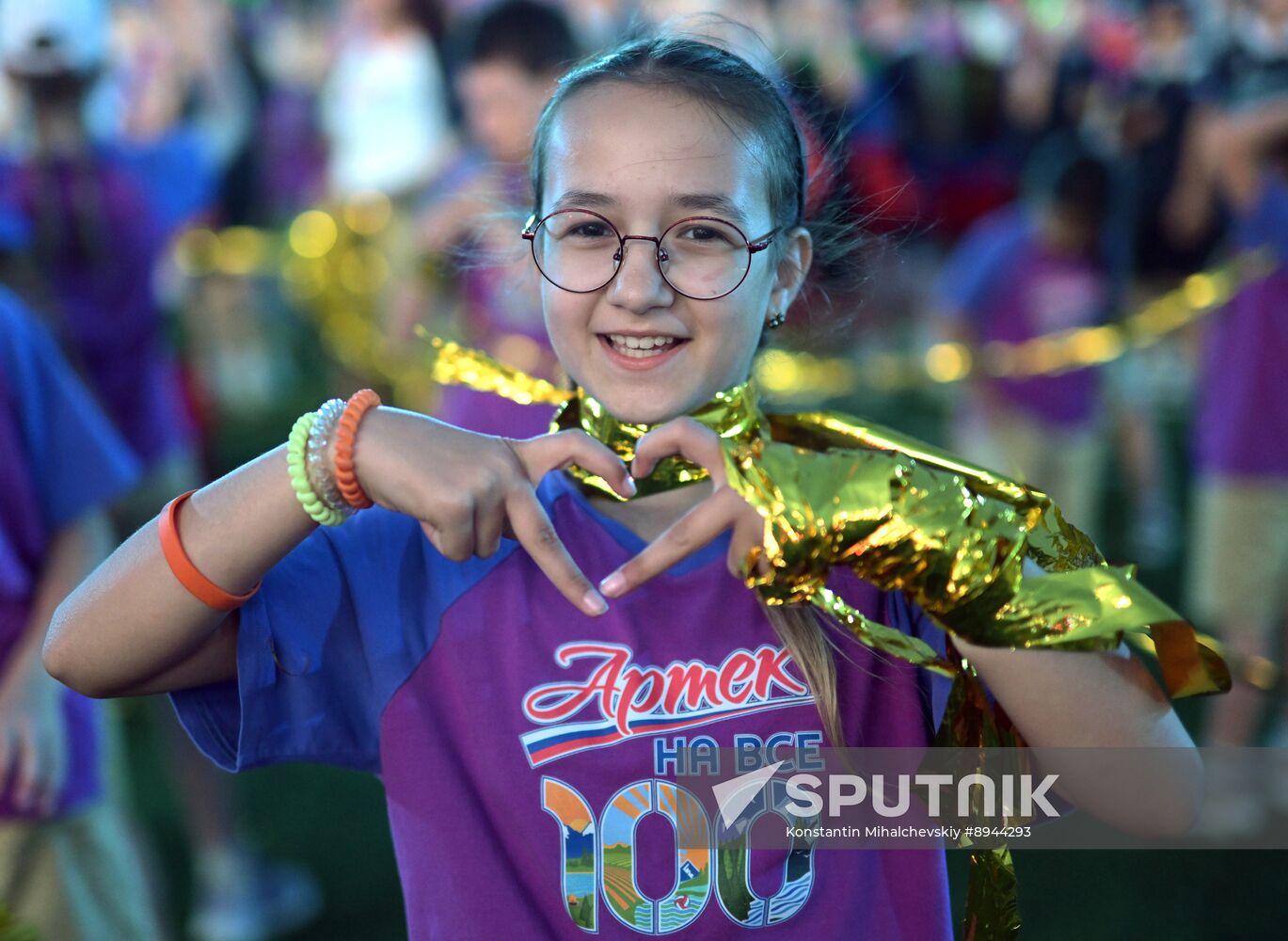 Russia Artek Children's Centre Centenary Show