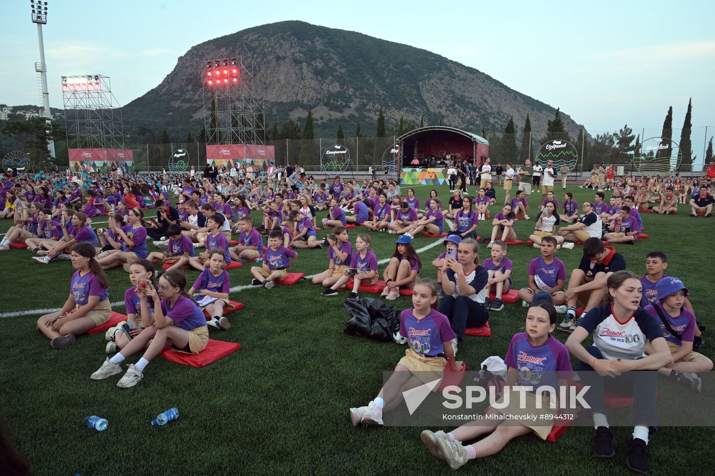 Russia Artek Children's Centre Centenary Show