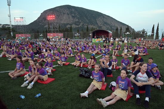 Russia Artek Children's Centre Centenary Show