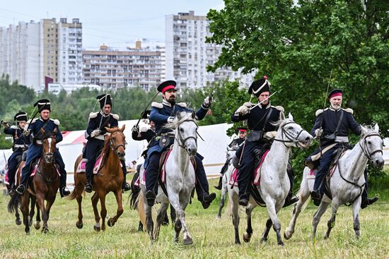 Russia Historical Festival Emperors Standoff