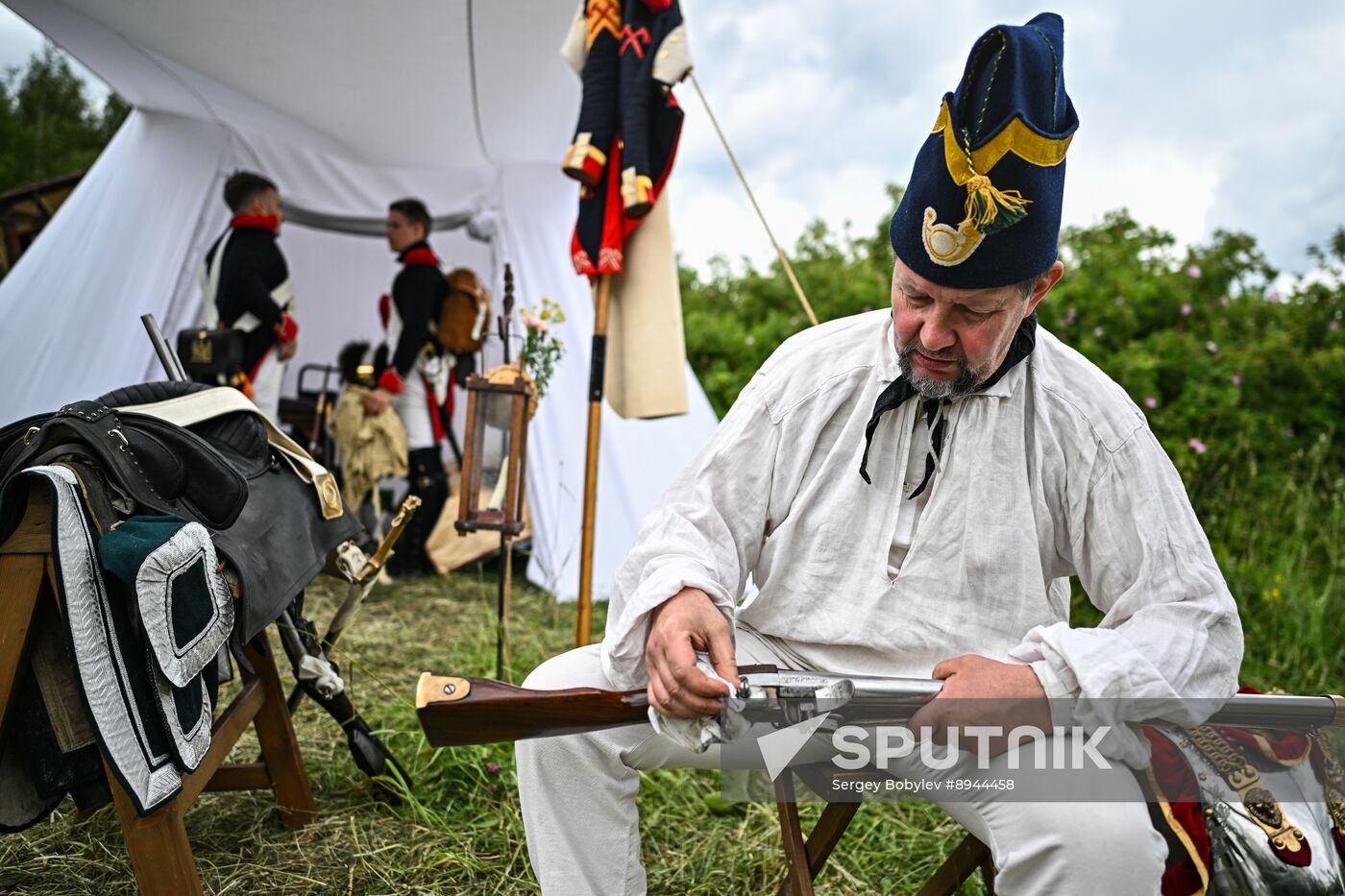 Russia Historical Festival Emperors Standoff