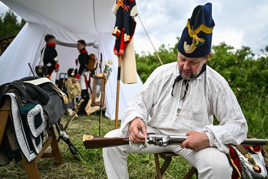 Russia Historical Festival Emperors Standoff