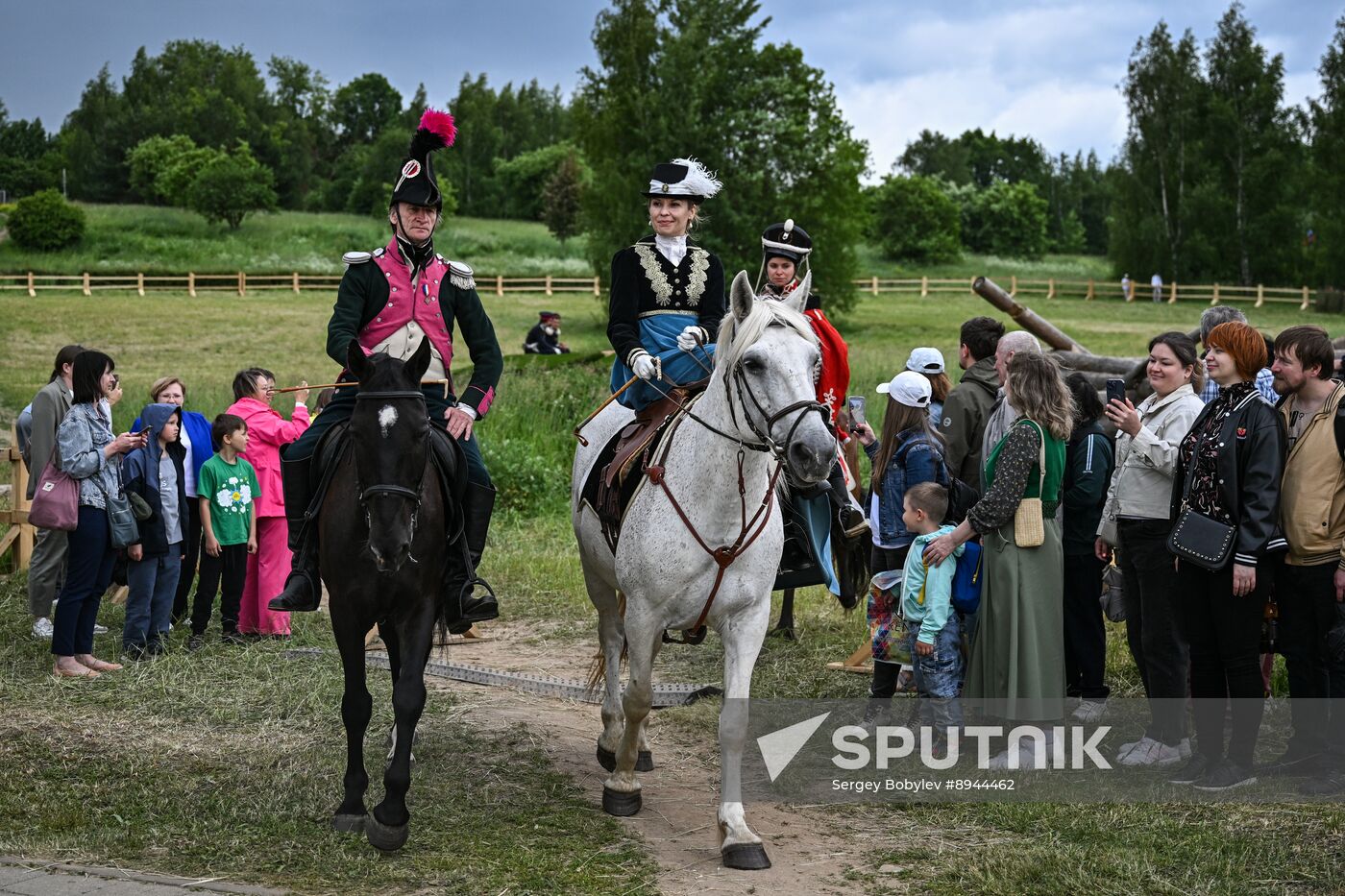 Russia Historical Festival Emperors Standoff