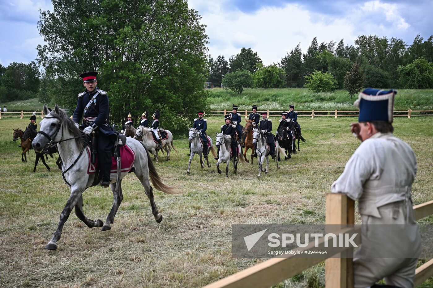 Russia Historical Festival Emperors Standoff