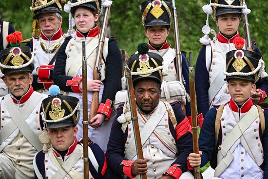 Russia Historical Festival Emperors Standoff