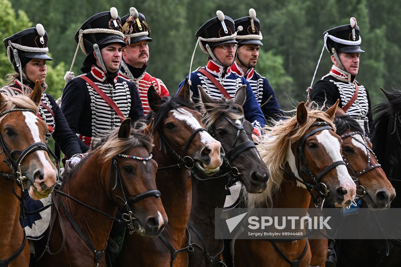 Russia Historical Festival Emperors Standoff