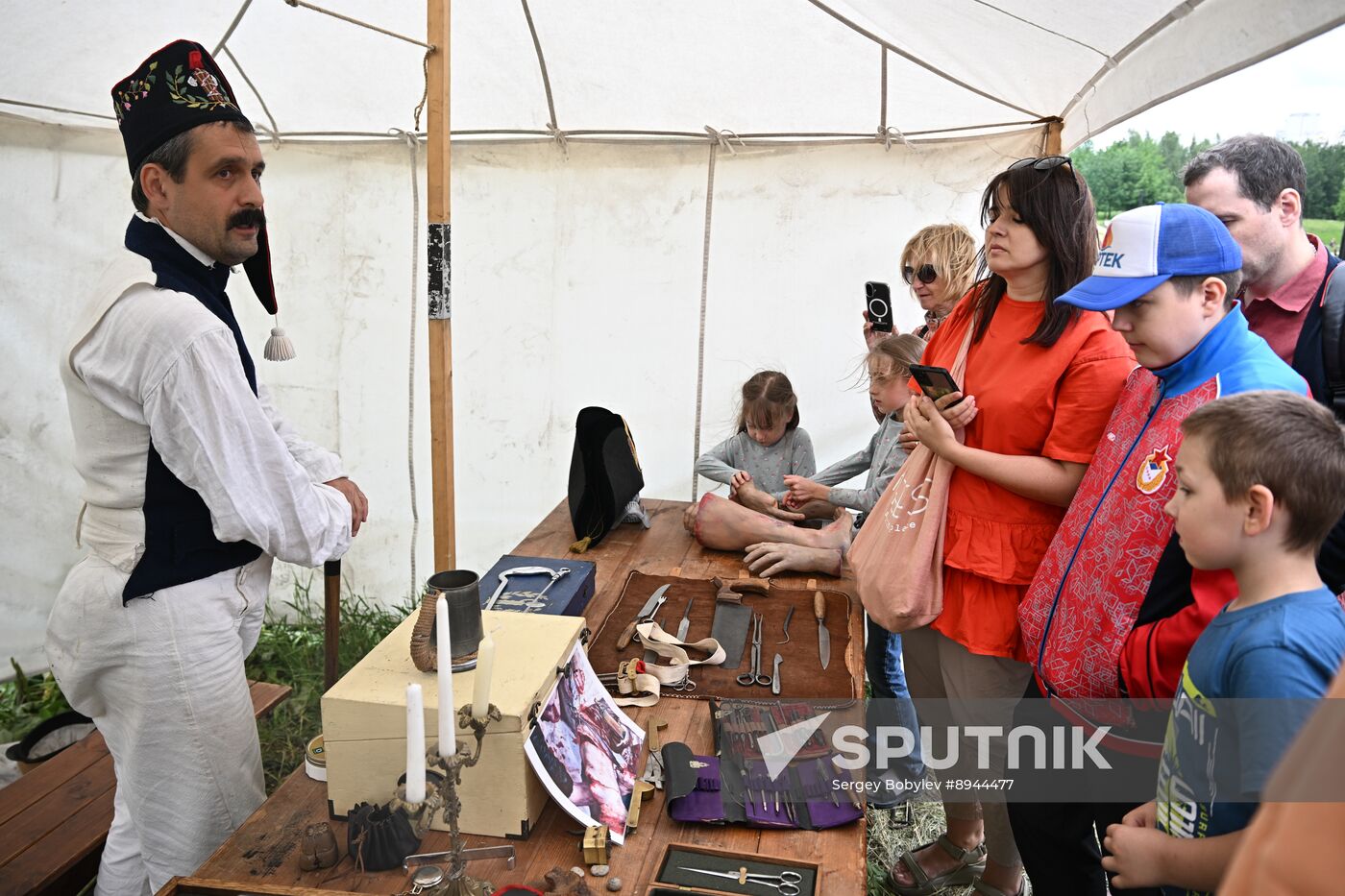 Russia Historical Festival Emperors Standoff