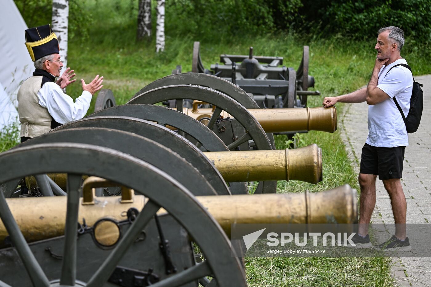 Russia Historical Festival Emperors Standoff