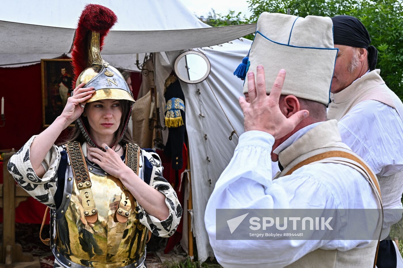 Russia Historical Festival Emperors Standoff