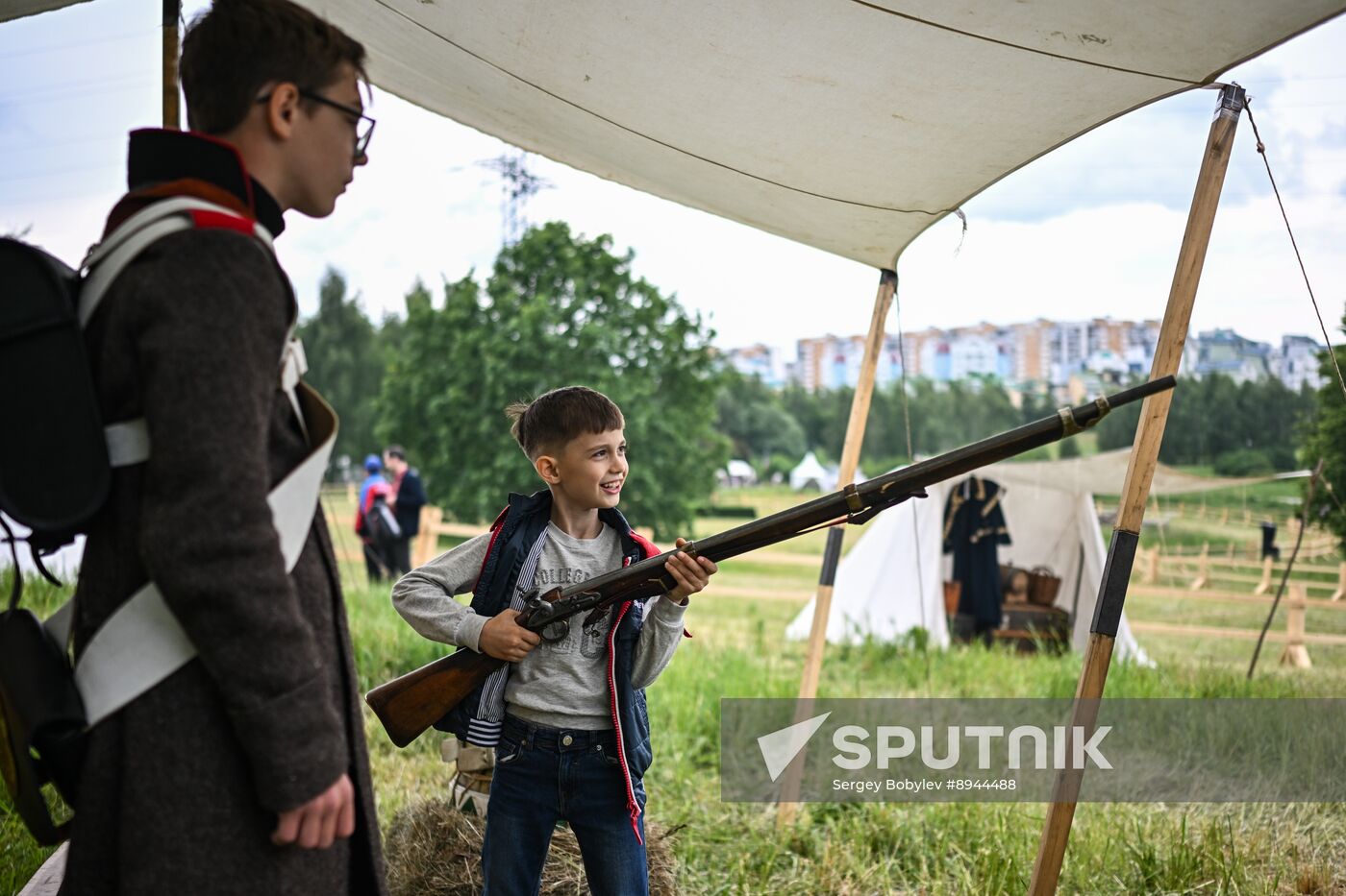Russia Historical Festival Emperors Standoff