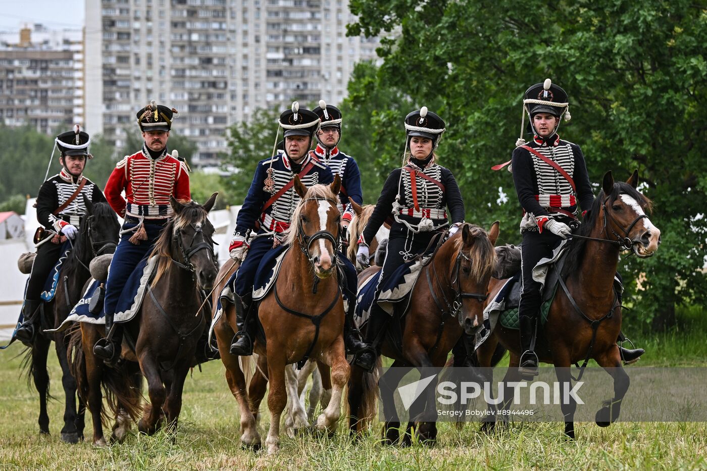 Russia Historical Festival Emperors Standoff