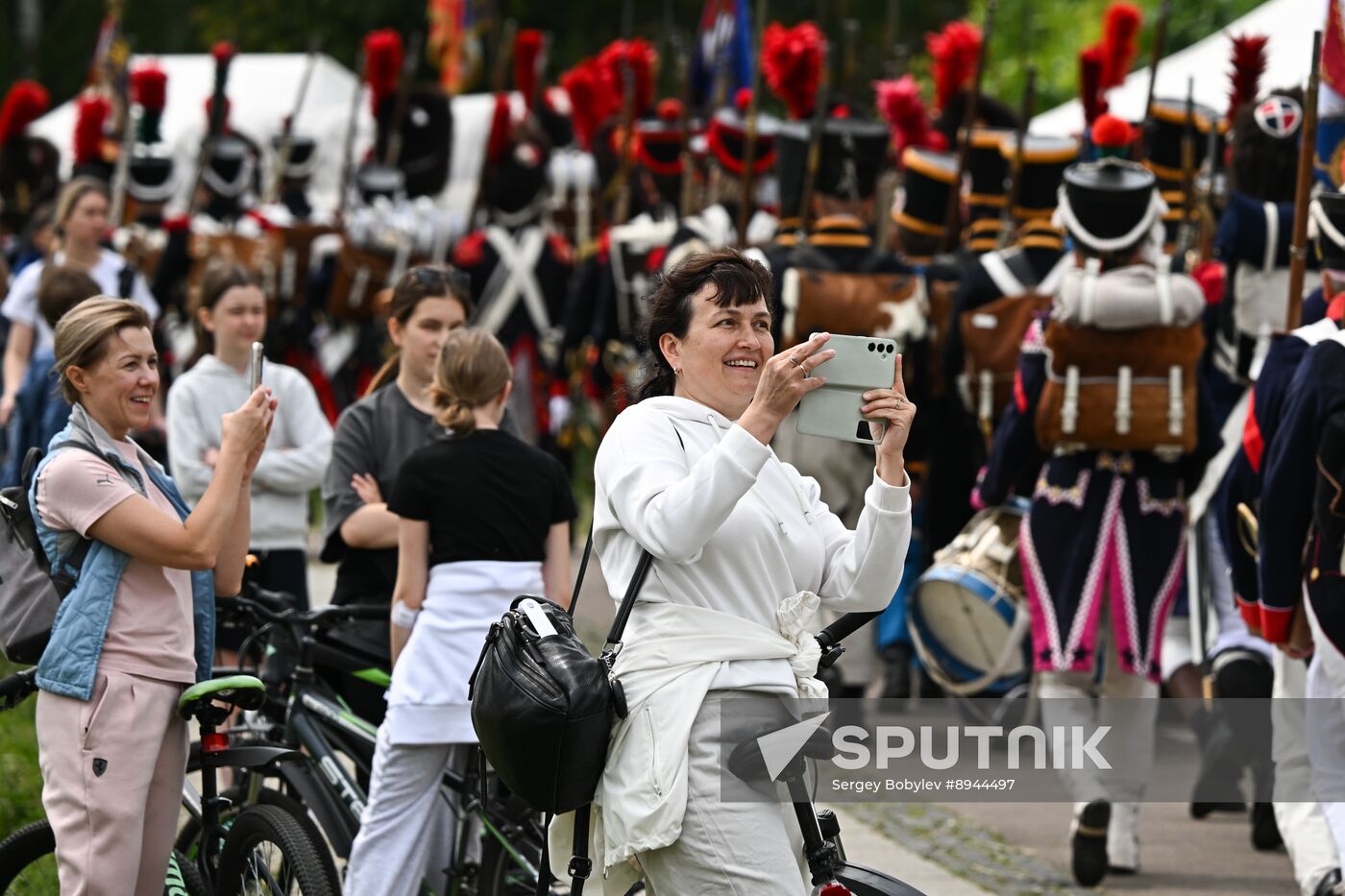 Russia Historical Festival Emperors Standoff