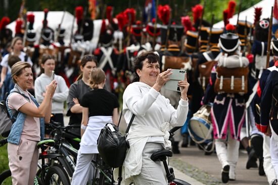 Russia Historical Festival Emperors Standoff
