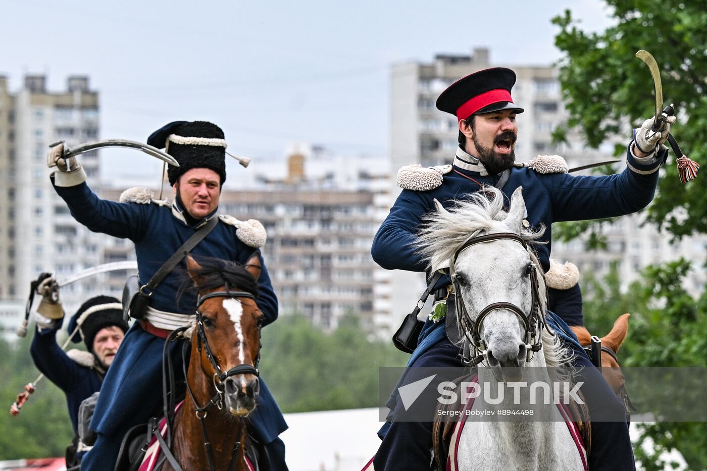Russia Historical Festival Emperors Standoff
