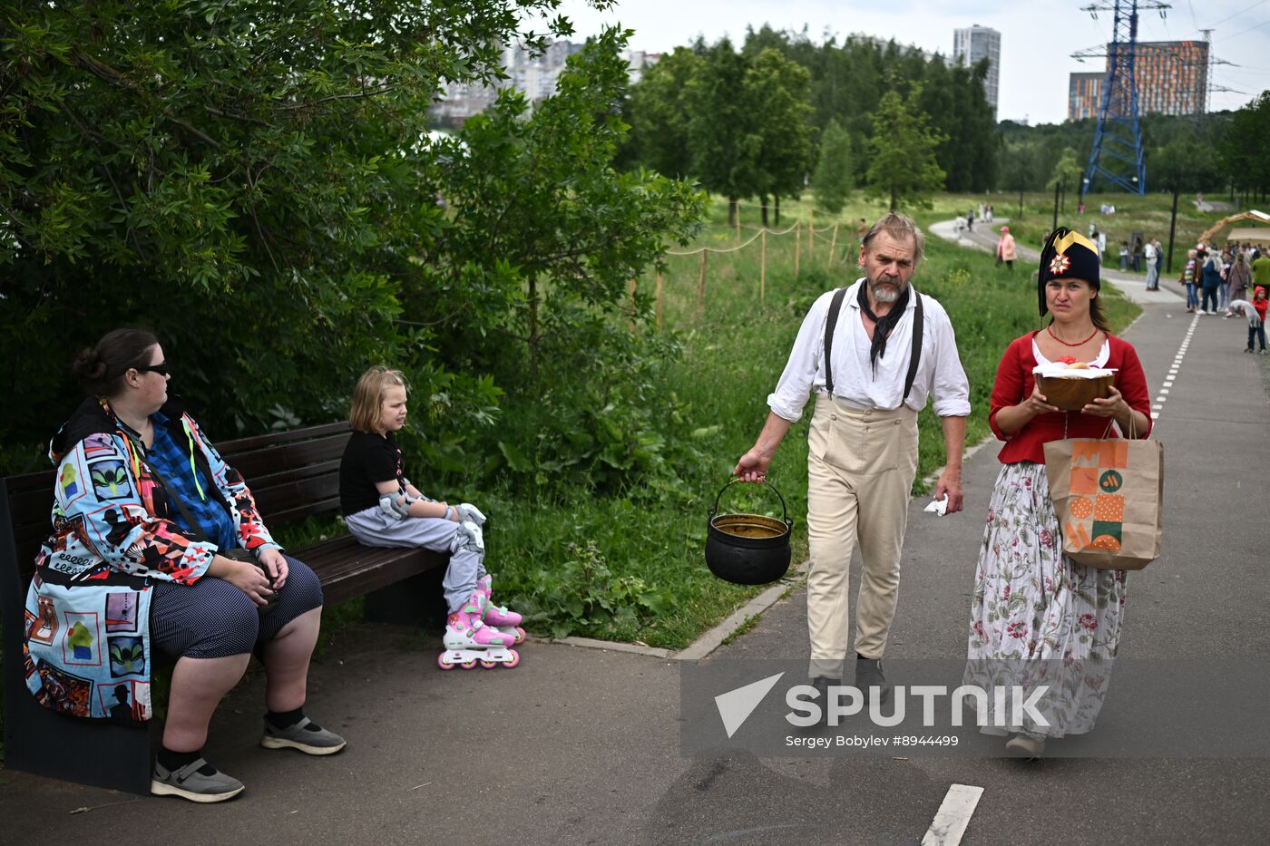 Russia Historical Festival Emperors Standoff