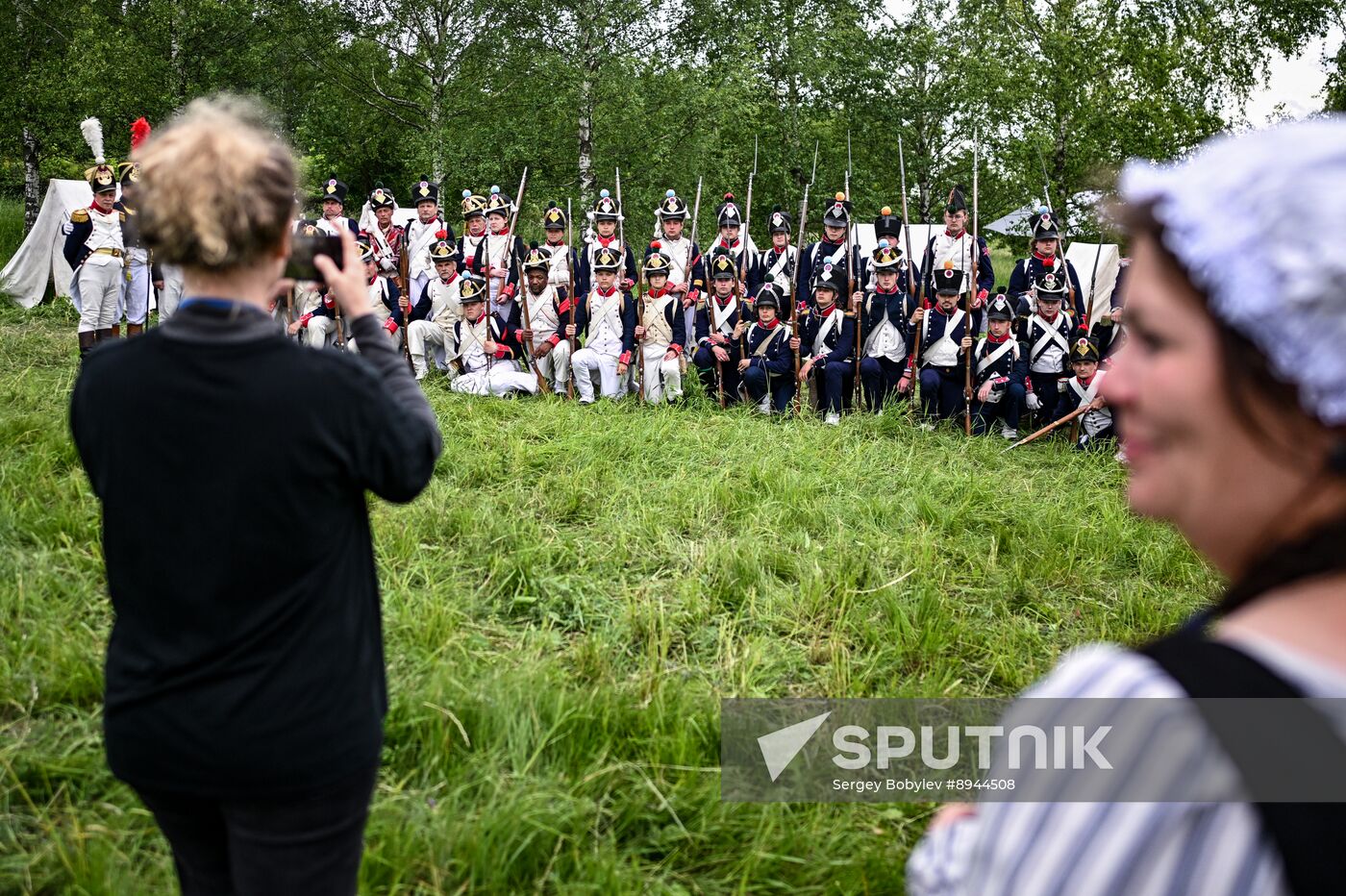 Russia Historical Festival Emperors Standoff