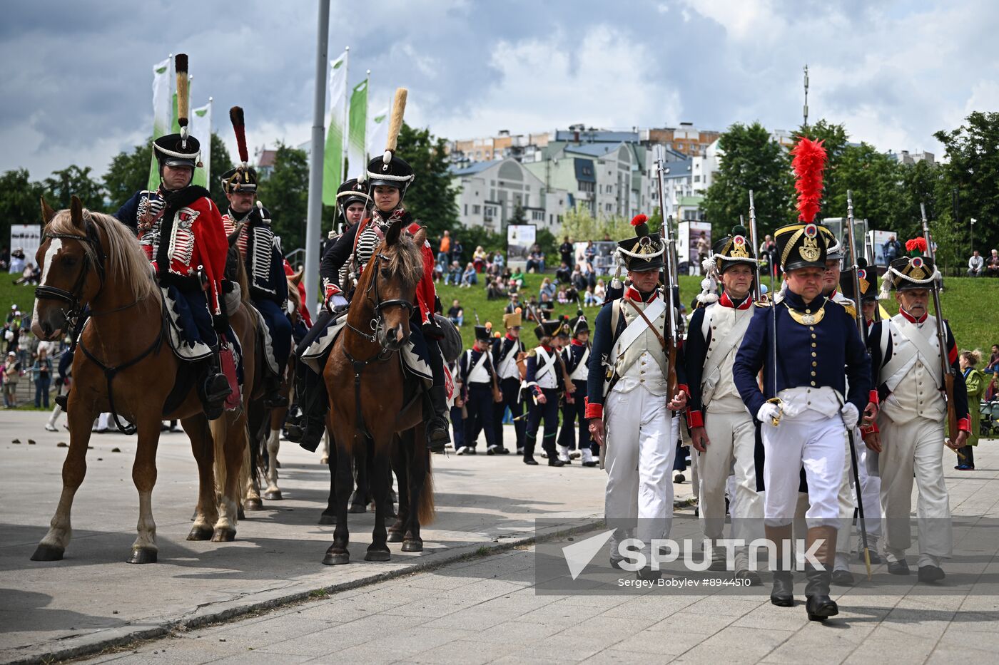 Russia Historical Festival Emperors Standoff