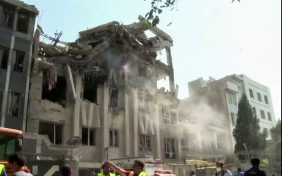 Iran Israel Tehran Strikes