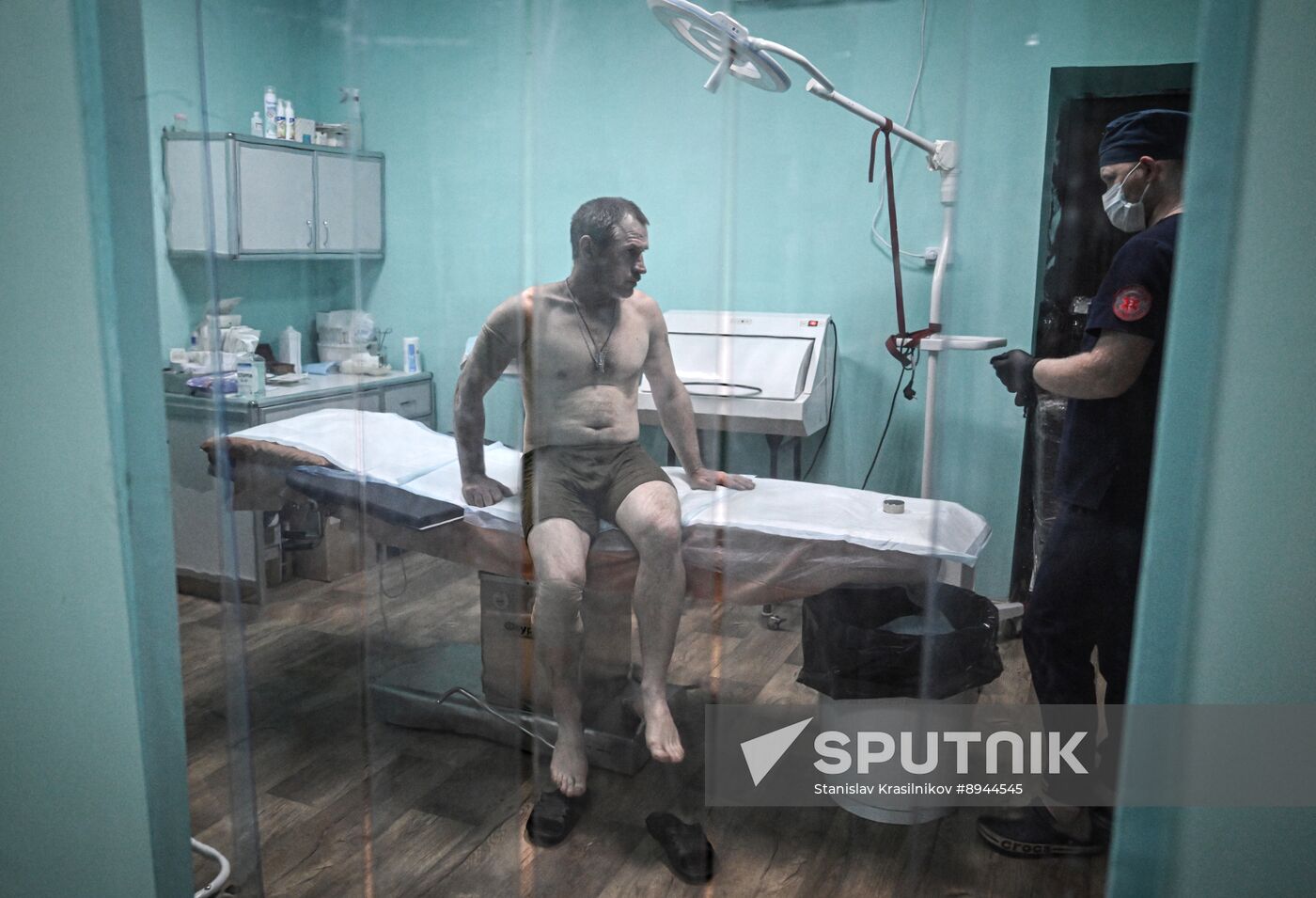 Russia Ukraine Military Operation Akhmat Frontline Hospital