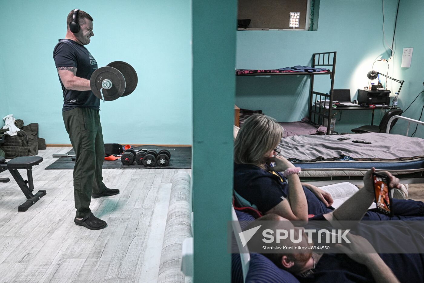 Russia Ukraine Military Operation Akhmat Frontline Hospital