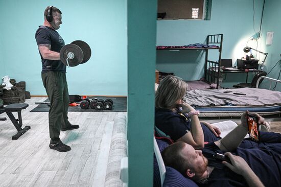 Russia Ukraine Military Operation Akhmat Frontline Hospital