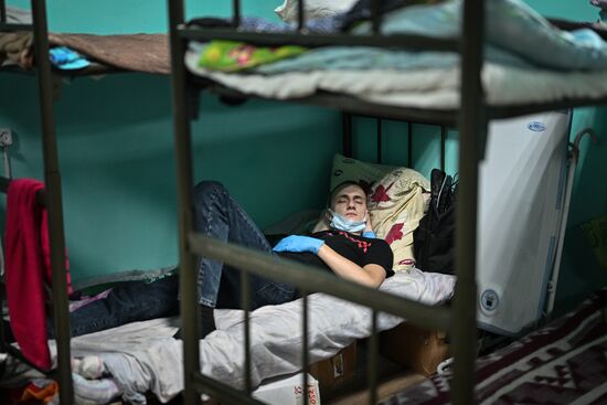 Russia Ukraine Military Operation Akhmat Frontline Hospital
