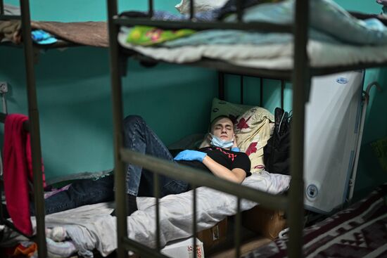 Russia Ukraine Military Operation Akhmat Frontline Hospital