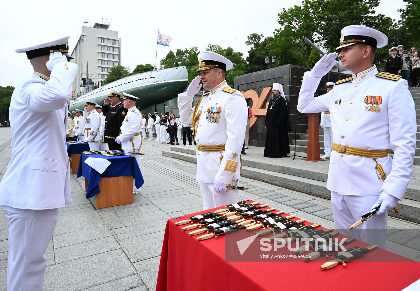 Russia Naval School Graduation