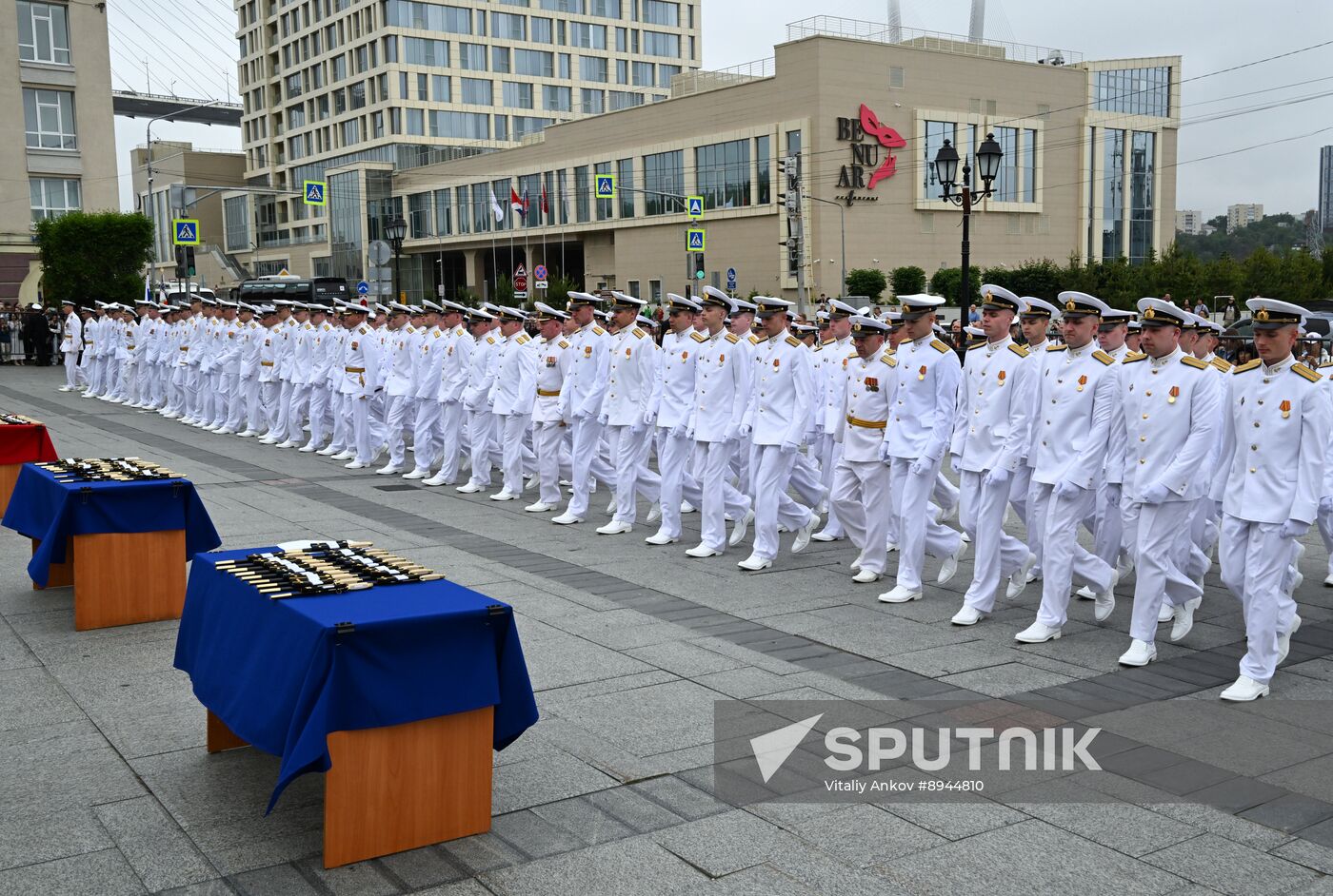 Russia Naval School Graduation