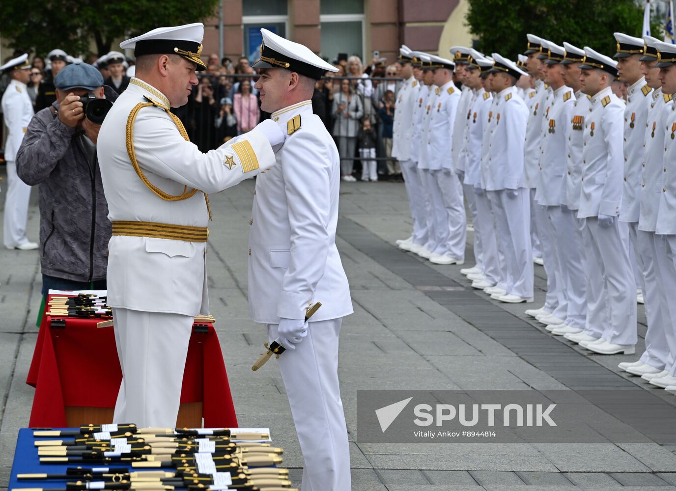 Russia Naval School Graduation