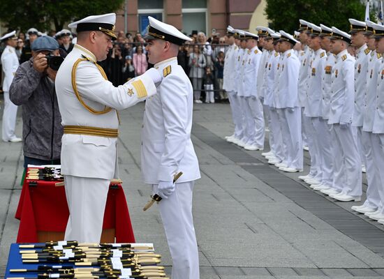 Russia Naval School Graduation