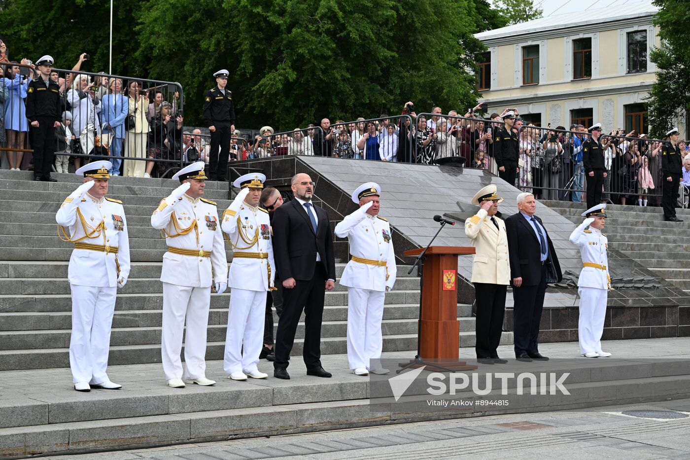 Russia Naval School Graduation