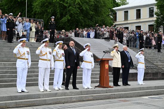 Russia Naval School Graduation